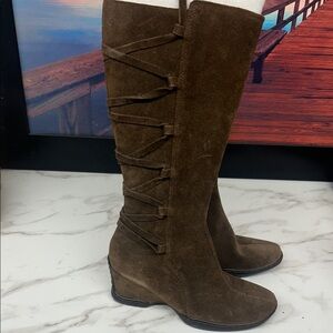 Sofft Dark Brown Over the Knee Boots
